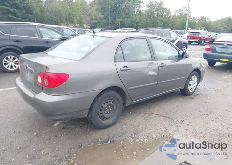 2007 Toyota Corolla Le z USA, uszkodzony, nr VIN 2T1BR30E67C838853
